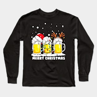 Merry Christmas beer Long Sleeve T-Shirt